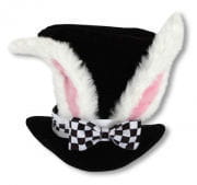 Alice in Wonderland cylinder with rabbit ears