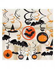 Halloween Dekospiralen 30-tlg.