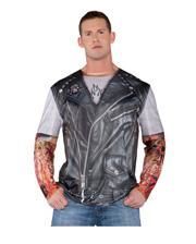 Biker shirt with photo print