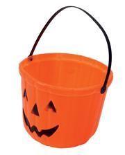 Halloween pumpkin bucket