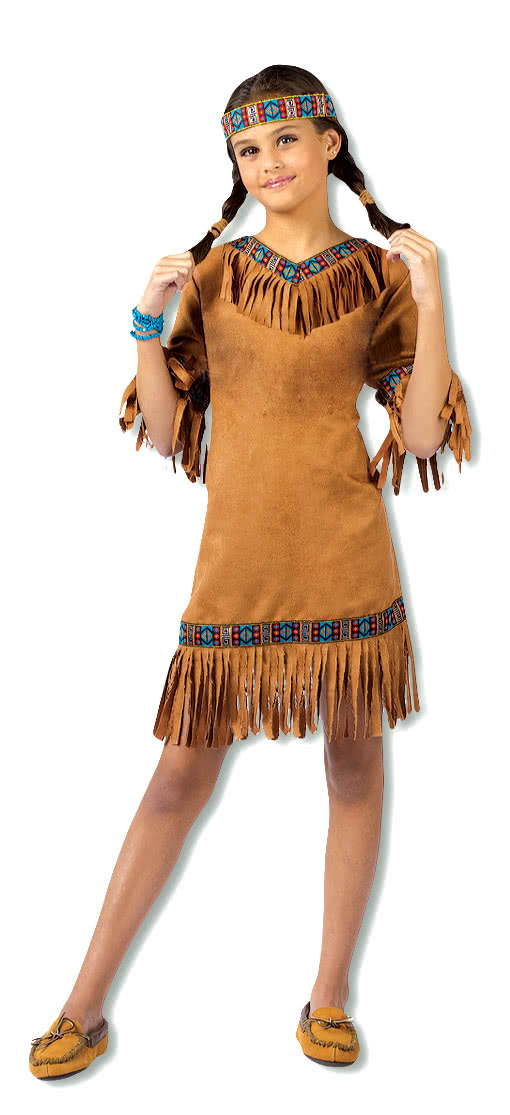 Little Squaw Costume Indian Kids Horror Little Squaw Costume Indian Kids Horror