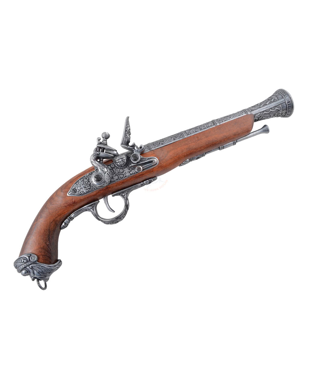 Pirate Flintlock Pistol Real Wood as toy gun