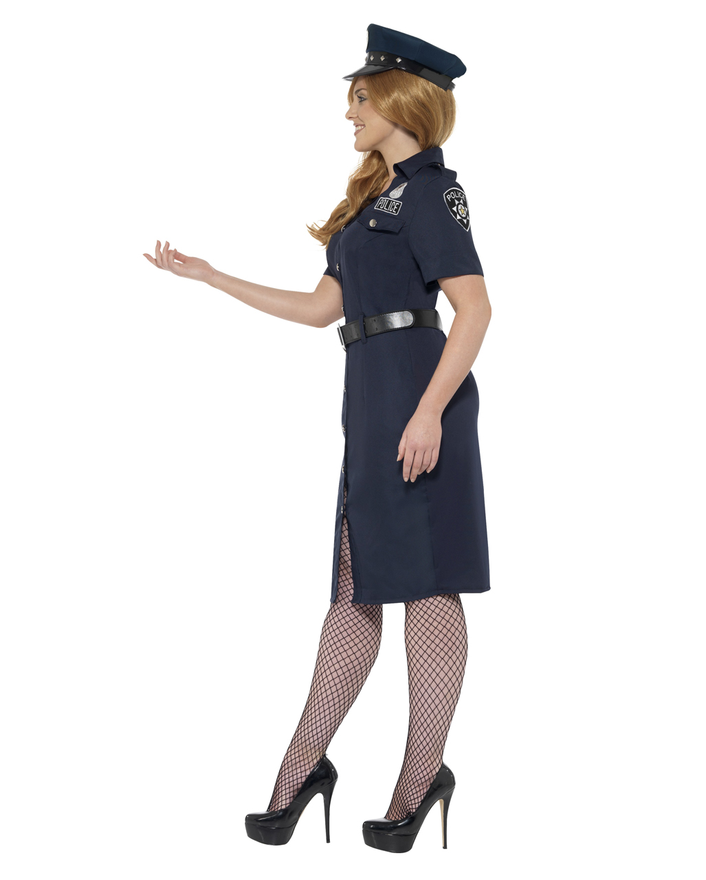 Платье Полиция С Коротким Рукавом Шевроны