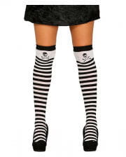 Pirates Overknees Black And White