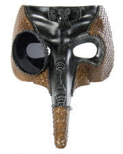Steampunk Dr. Pest Mask Silver