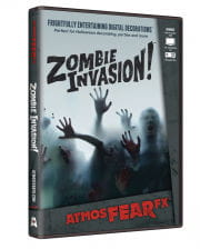 Zombie Invasion TV Halloween Effect DVD