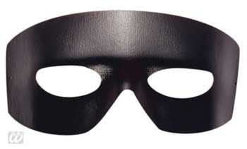 Zorro mask in leather optics | Caballero Augenmaske a bandit | horror