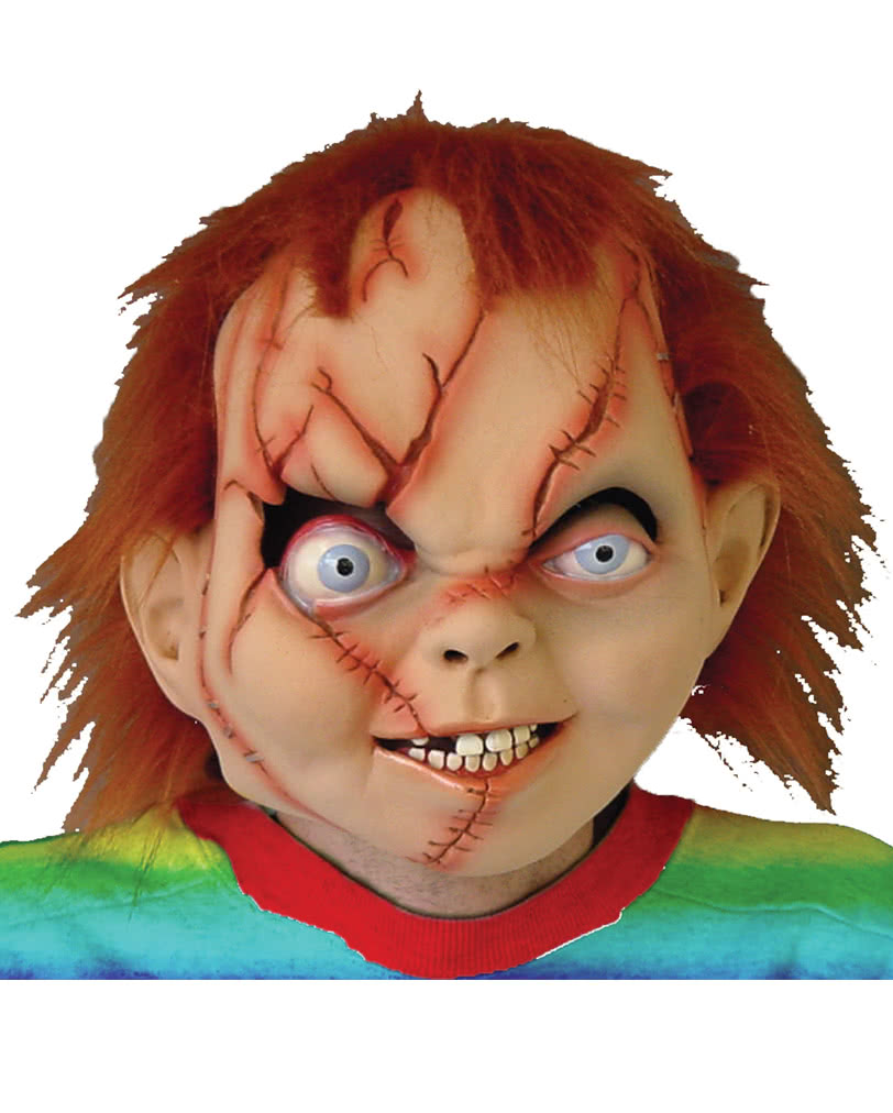 Chucky horror mask | Original Chucky mask with hair ...