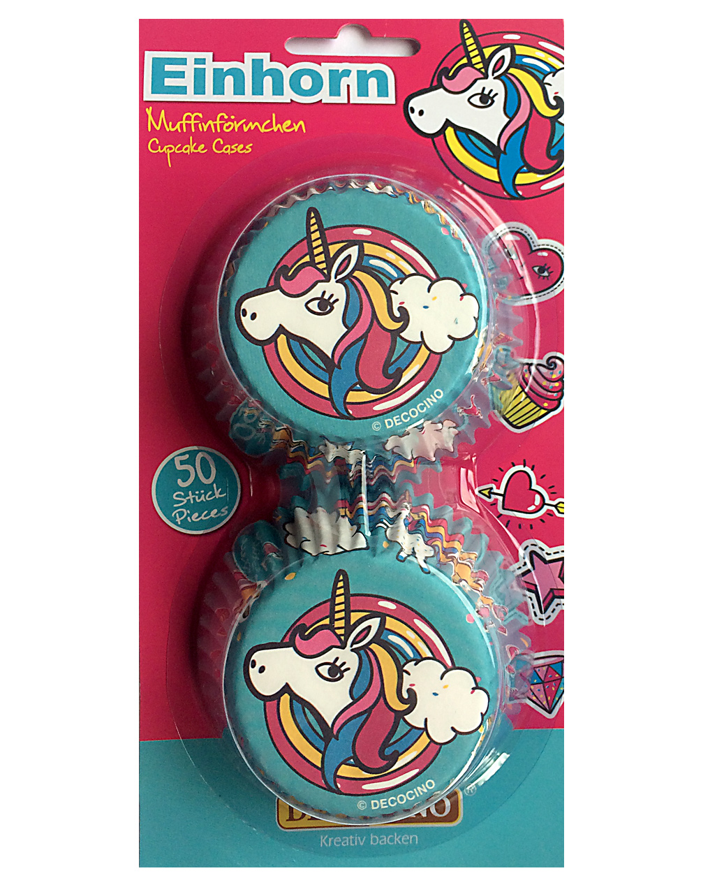einhorn muffinfoermchen  einhorn cupcake foermchen  unicorn cupcake cases  bild1  28989