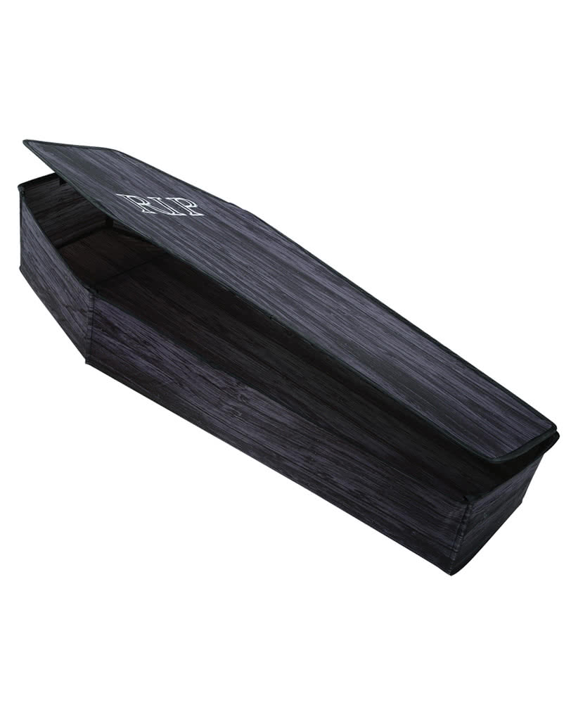 Faltbarer Sarg mit Deckel 150 cm Halloween Sarg als Dekoration Horror