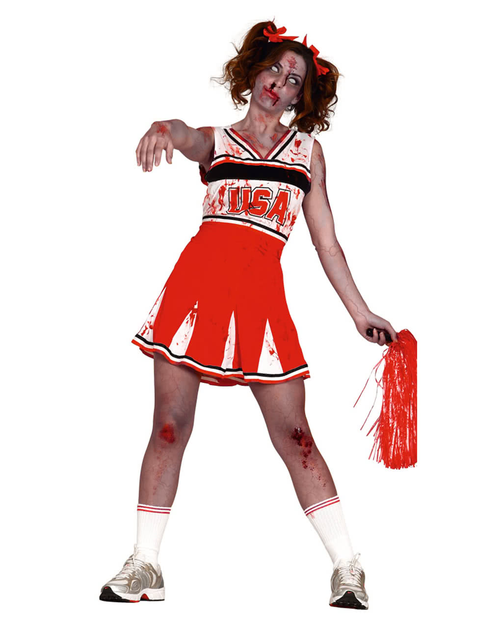 Cheerleader Zombie Kostüm für Zombie Walks & Halloween