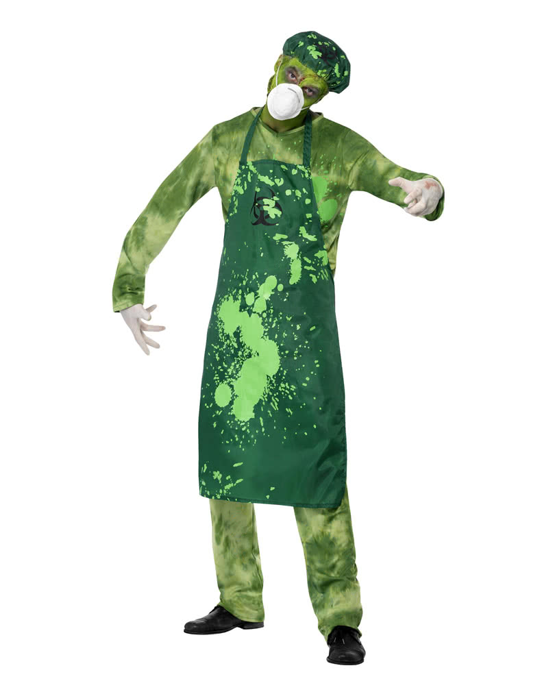 Zombie Doctor Costume laboratory Zombie costume for Halloween