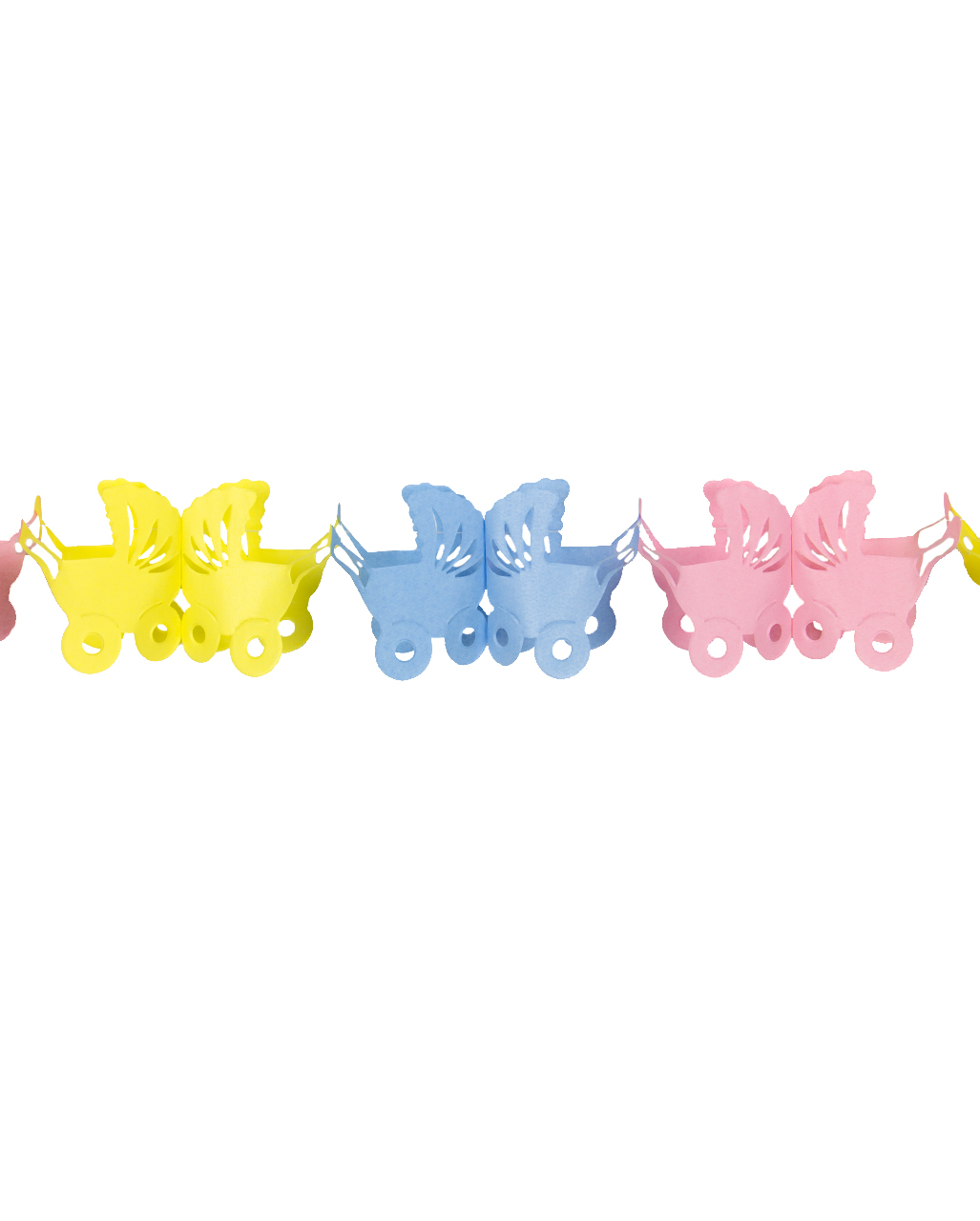 Stroller Garland 3m For Baby Shower Party Karneval Universe