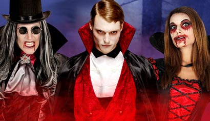 WIL Herren Kostüm Viktorianischer Lord Vampir Halloween 
