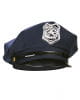 Blue police cap 