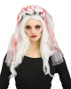 Bloody Bridal Veil With Roses 