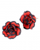 Day Of The Dead Rose Earrings 