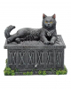 Lucky Guard Cat On Box 
