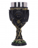 Gothic Goblet With Vampire Cat 17cm 