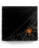 Stoffserviette Spinnenmotiv für Halloween 