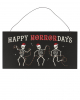 Happy Horrordays Hanging Sign 
