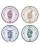 Harry Potter Hogwarts Houses Plate Set 