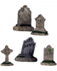 Lemax Spooky Town - Tombstones Set Of 5 