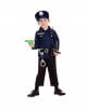 7-piece Police Toddler Costume 96-160 Cm 