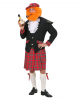 Schotten Kostüm mit Kilt & Mütze L