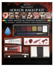 15-tlg. Profi Horror Make-Up Set 