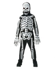 3D Skeleton Child Costume