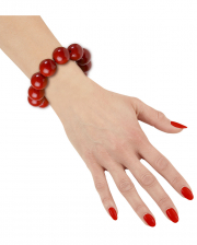 Red pearl bracelet 