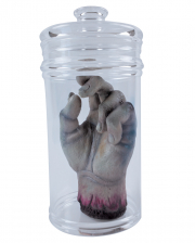 Severed Hand In Laboratory Glass 