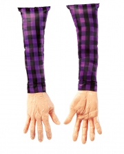 Severed Arm With Shirt Sleeves