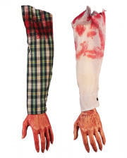 Latex Abgehackte Blutige Finger Abgetrennte Körperteile Halloween Spielzeug 