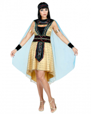 Ägyptische Herrscherin Kostüm mit Umhang 