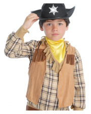 Sleeveless Cowboy Vest For Children 