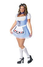 Alice Kostüm Übergröße 