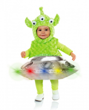 Alien & Ufo With LED's Toddler Costume 