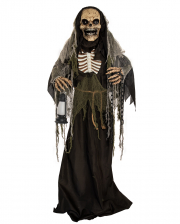 Animated Medieval Reaper With Lantern & Chain 170cm 