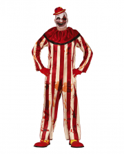 Billy the Creepy Horror Clown Herren Kostüm 
