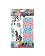 Birds of Prey - Harley Quinn Tattoo Set 40 Stück