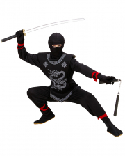 Black Dragon Ninja Child Costume 