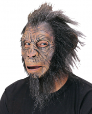Blake Hairy Ape Monkey Mask With Synthetic Hair 