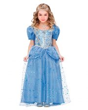 Blue Ice Princess Kids Costume 