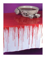 Bloodbath tablecloth 