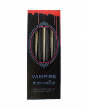 Bleeding Black Vampire Pointed Candles 4pcs. 