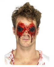 Fehlende Augen Latex-Applikation