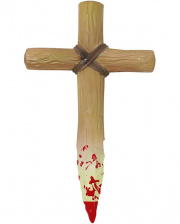 Bloody Cross Stake Toy Weapon 