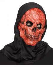 Bloody Skull Mask With Hood 